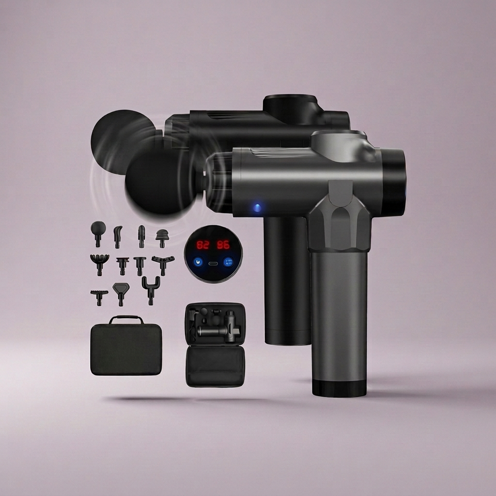 Wind-Down Cordless Massage Gun