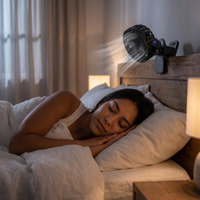Cordless Sleep Clip Fan — image 2