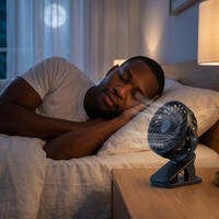 Cordless Sleep Clip Fan — image 4